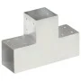 T-post connectors 4 units galvanized metal 101x101 mm by , fence posts - Ref: Foro24-145480, Price: 90,10 €, Discount: %