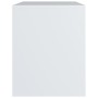 Weißer Nachttisch aus Sperrholz, 40 x 30 x 40 cm von vidaXL, Nachttische - Ref: Foro24-800009, Preis: 33,17 €, Rabatt: %