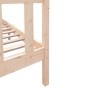 Estructura de cama madera maciza de pino 135x190 cm de , Camas y somieres - Ref: Foro24-3101323, Precio: 137,06 €, Descuento: %