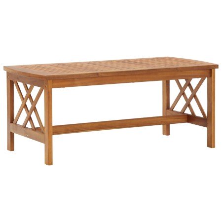 Mesa de centro de madera maciza de acacia 102x50x43 cm en Mesas de centro | Comprar online en Foro24