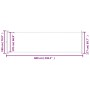 Toldo lateral retráctil de jardín negro 180x600 cm de , Sombrillas - Ref: Foro24-317964, Precio: 102,75 €, Descuento: %