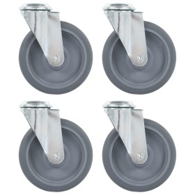 Schwenkräder mit Stiftloch 4 Einheiten 125 mm von , Materialhandhabung - Ref: Foro24-143428, Preis: 33,57 €, Rabatt: %