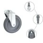 Swivel wheels with pin hole 4 units 125 mm by , Material handling - Ref: Foro24-143428, Price: 32,91 €, Discount: %