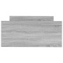 Sonoma-grauer Holzwerkstoff-Bettrahmen 90 x 200 cm von , Betten und Lattenroste - Ref: Foro24-835930, Preis: 95,00 €, Rabatt: %