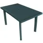 Mesa de jardín 126x76x72 cm plástico verde de vidaXL, Mesas de jardín - Ref: Foro24-43598, Precio: 164,06 €, Descuento: %
