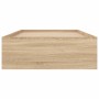 Estructura de cama roble Sonoma 90x190 cm de , Camas y somieres - Ref: Foro24-3203840, Precio: 112,98 €, Descuento: %