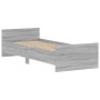 Estructura de cama madera de ingeniería Sonoma gris 75x190 cm de , Camas y somieres - Ref: Foro24-835951, Precio: 81,82 €, De...