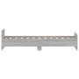 Estructura de cama madera de ingeniería Sonoma gris 75x190 cm de , Camas y somieres - Ref: Foro24-835951, Precio: 81,82 €, De...