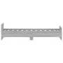 Gray Sonoma engineered wood bed frame 75x190 cm by , Beds and slatted bases - Ref: Foro24-835951, Price: 79,09 €, Discount: %