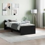 Estructura de cama madera de ingeniería negra 75x190 cm de , Camas y somieres - Ref: Foro24-835947, Precio: 67,02 €