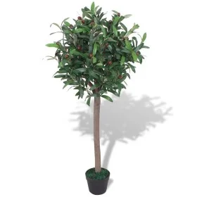 Artificial laurel tree with green planter 120 cm by vidaXL, artificial flora - Ref: Foro24-244453, Price: 55,09 €, Discount: %