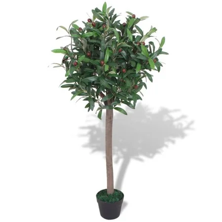 Artificial laurel tree with green planter 120 cm by vidaXL, artificial flora - Ref: Foro24-244453, Price: 55,09 €, Discount: %