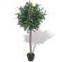 Artificial laurel tree with green planter 120 cm by vidaXL, artificial flora - Ref: Foro24-244453, Price: 58,67 €, Discount: %