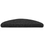Stair mat 15 pcs black punched fabric 56x17x3 cm by vidaXL, Stair mats - Ref: Foro24-132692, Price: 45,16 €, Discount: %