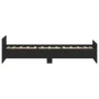 Estructura de cama madera de ingeniería negra 90x190 cm de , Camas y somieres - Ref: Foro24-835940, Precio: 74,71 €, Descuent...