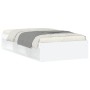 Estructura de cama blanca 90x200 cm de , Camas y somieres - Ref: Foro24-3203824, Precio: 118,85 €, Descuento: %