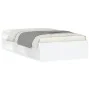 Estructura de cama blanca 90x200 cm de , Camas y somieres - Ref: Foro24-3203824, Precio: 118,05 €, Descuento: %