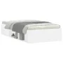 Estructura de cama blanca 90x200 cm de , Camas y somieres - Ref: Foro24-3203824, Precio: 118,05 €, Descuento: %