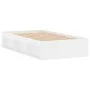 Weißer Bettrahmen 90x200 cm von , Betten und Lattenroste - Ref: Foro24-3203824, Preis: 118,05 €, Rabatt: %