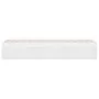 White bed frame 75x190 cm by , Beds and slatted bases - Ref: Foro24-3203845, Price: 128,20 €, Discount: %