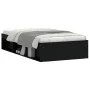 Estructura de cama negra 90x190 cm de , Camas y somieres - Ref: Foro24-3203839, Precio: 143,64 €, Descuento: %