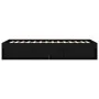Estructura de cama negra 90x190 cm de , Camas y somieres - Ref: Foro24-3203839, Precio: 143,64 €, Descuento: %