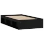 Estructura de cama negra 90x190 cm de , Camas y somieres - Ref: Foro24-3203839, Precio: 143,64 €, Descuento: %