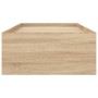 Estructura de cama roble Sonoma 75x190 cm de , Camas y somieres - Ref: Foro24-3203847, Precio: 103,67 €, Descuento: %