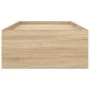 Estructura de cama roble Sonoma 75x190 cm de , Camas y somieres - Ref: Foro24-3203847, Precio: 100,62 €, Descuento: %