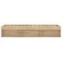 Estructura de cama roble Sonoma 75x190 cm de , Camas y somieres - Ref: Foro24-3203847, Precio: 100,62 €, Descuento: %
