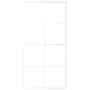 Schiebetür aus ESG-Glas und weißem Aluminium, 102,5 x 205 cm von , Türen für zu Hause - Ref: Foro24-151677, Preis: 184,23 €, ...