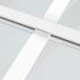 Schiebetür aus ESG-Glas und weißem Aluminium, 102,5 x 205 cm von , Türen für zu Hause - Ref: Foro24-151677, Preis: 184,10 €, ...