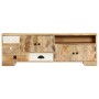 TV-Schrank aus massivem Mangoholz, 120 x 30 x 40 cm von , TV-Möbel - Ref: Foro24-247744, Preis: 337,60 €, Rabatt: %