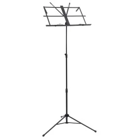 Notenständer aus schwarzem Stahlblech von , Notenständer - Ref: Foro24-70074, Preis: 19,60 €, Rabatt: %