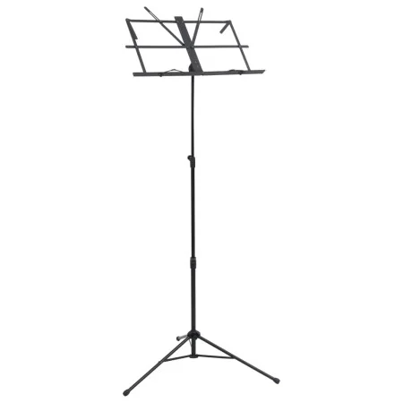 Black steel sheet music stand by , Music stands - Ref: Foro24-70074, Price: 19,60 €, Discount: %