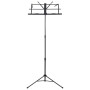 Notenständer aus schwarzem Stahlblech von , Notenständer - Ref: Foro24-70074, Preis: 20,01 €, Rabatt: %