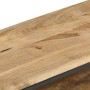 Massiver TV-Schrank aus rauem Mangoholz, 130 x 30 x 45 cm von , TV-Möbel - Ref: Foro24-321623, Preis: 150,94 €, Rabatt: %
