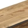 Solid rough mango wood TV cabinet 130x30x45 cm by , TV Furniture - Ref: Foro24-321623, Price: 148,43 €, Discount: %