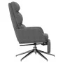 Relaxation armchair with footrest in light gray fabric by , Armchairs - Ref: Foro24-3097524, Price: 133,98 €, Discount: %
