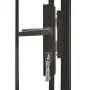 Black steel garden gate 1x2 m by vidaXL, garden gates - Ref: Foro24-143060, Price: 147,38 €, Discount: %