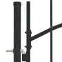 Black steel garden gate 1x2 m by vidaXL, garden gates - Ref: Foro24-143060, Price: 147,38 €, Discount: %