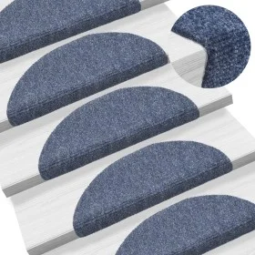 Stufenmatte 15 Stück blauer gestanzter Stoff 56x17x3 cm von vidaXL, Treppenmatten - Ref: Foro24-132695, Preis: 40,57 €, Rabat...