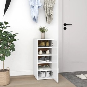 Mueble zapatero de aglomerado blanco 32x35x70 cm de , Zapateros y organizadores de calzado - Ref: Foro24-808954, Precio: 62,1...