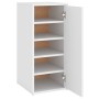 White chipboard shoe rack 32x35x70 cm by , Shoe racks and shoe organizers - Ref: Foro24-808954, Price: 56,83 €, Discount: %