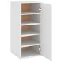 White chipboard shoe rack 32x35x70 cm by , Shoe racks and shoe organizers - Ref: Foro24-808954, Price: 60,61 €, Discount: %