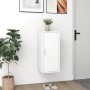 White chipboard shoe rack 32x35x70 cm by , Shoe racks and shoe organizers - Ref: Foro24-808954, Price: 56,83 €, Discount: %