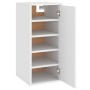 White chipboard shoe rack 32x35x70 cm by , Shoe racks and shoe organizers - Ref: Foro24-808954, Price: 56,83 €, Discount: %