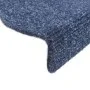 Stufenmatte 15 Stück blauer gestanzter Stoff 56x17x3 cm von vidaXL, Treppenmatten - Ref: Foro24-132695, Preis: 40,57 €, Rabat...