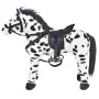XXL schwarz-weißes stehendes Plüschpferd von vidaXL, Stofftiere - Ref: Foro24-91326, Preis: 97,39 €, Rabatt: %