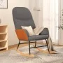 Hellgrauer Stoffschaukelstuhl von , Schaukelstühle - Ref: Foro24-341042, Preis: 119,57 €, Rabatt: %